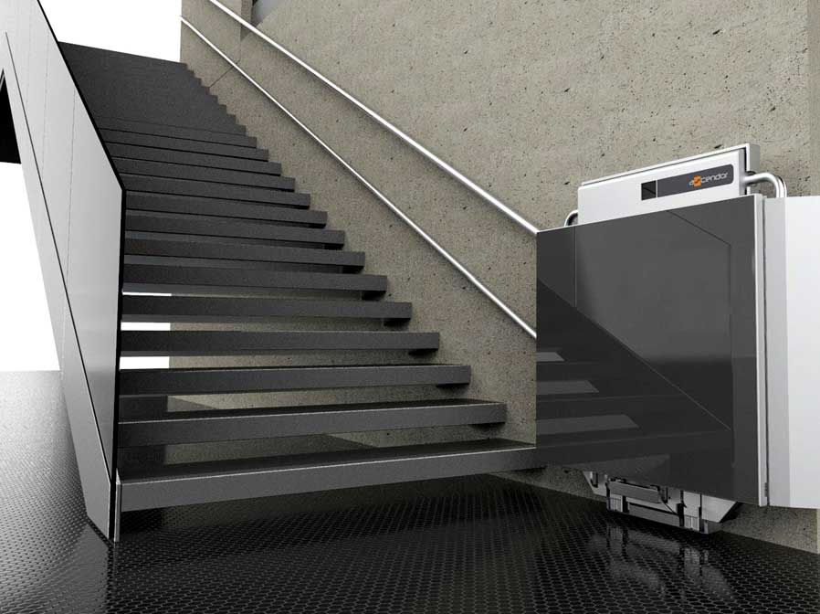 ascendor wheelchair platform lift